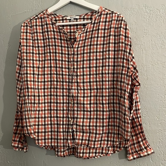 Madewell Meadow Shirt in Check - Picture 4 of 11